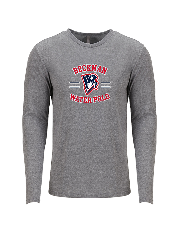 Beckman HS Water Polo Curve - Tri-Blend Long Sleeve
