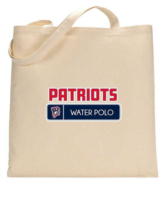 Beckman HS Water Polo Pennant - Tote