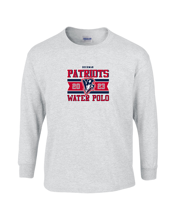 Beckman HS Water Polo Stamp - Cotton Longsleeve