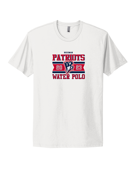Beckman HS Water Polo Stamp - Mens Select Cotton T-Shirt