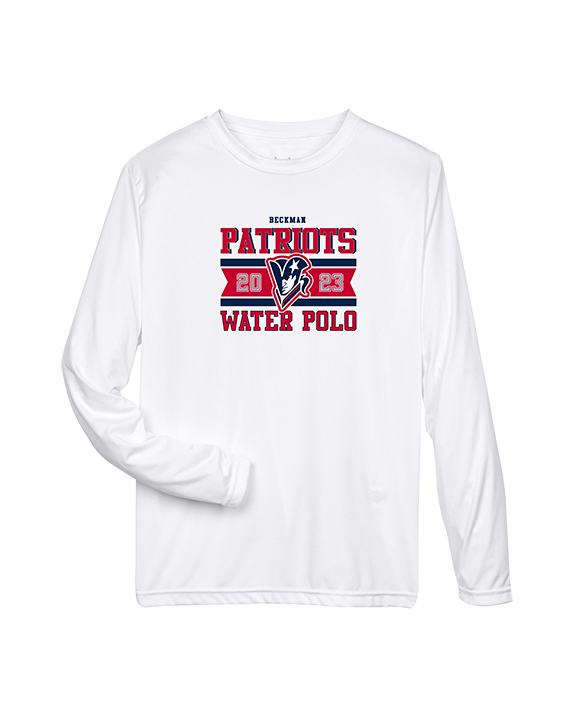 Beckman HS Water Polo Stamp - Performance Longsleeve