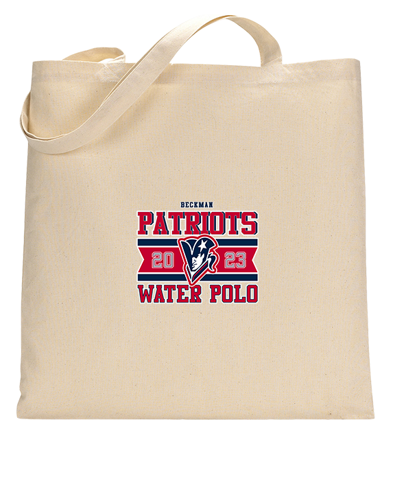 Beckman HS Water Polo Stamp - Tote