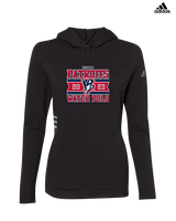 Beckman HS Water Polo Stamp - Womens Adidas Hoodie