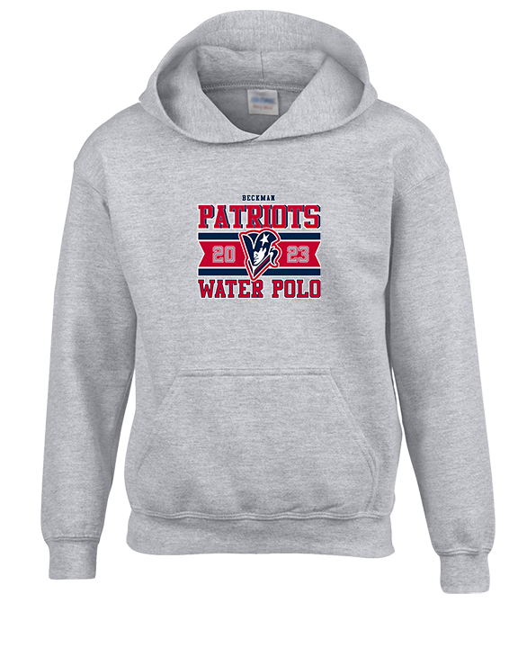 Beckman HS Water Polo Stamp - Youth Hoodie