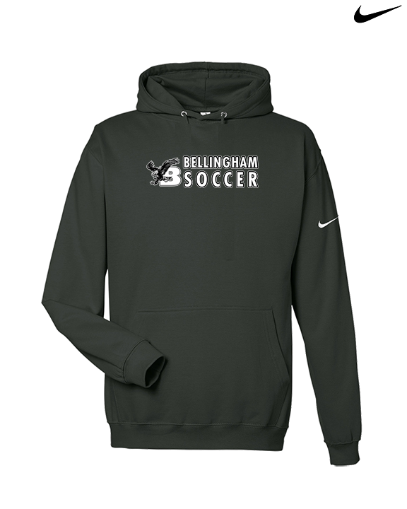 Bellingham HS Girls Soccer Basic - Nike Club Fleece Hoodie
