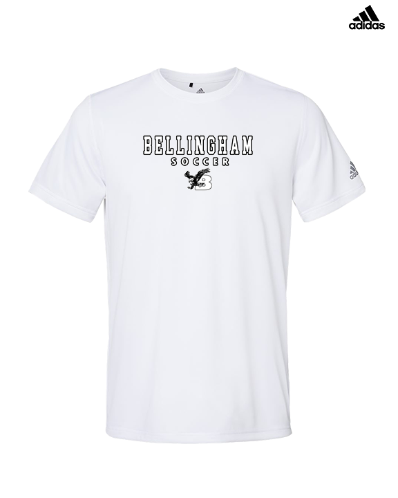 Bellingham HS Girls Soccer Block - Mens Adidas Performance Shirt