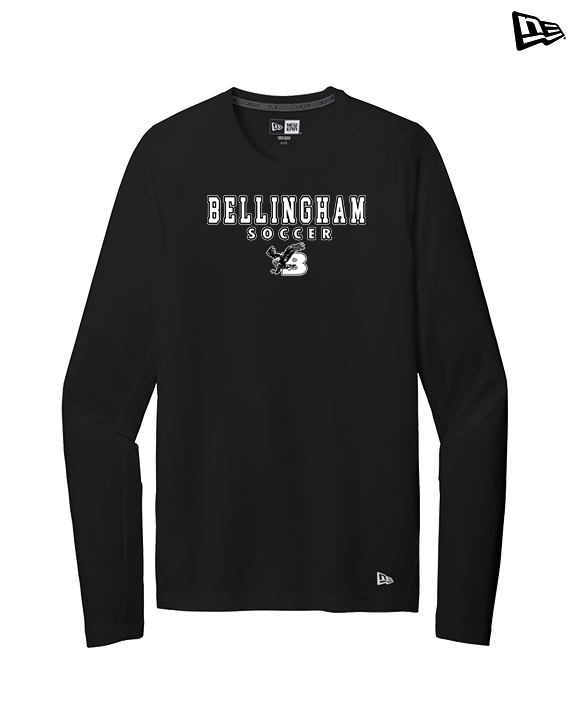 Bellingham HS Girls Soccer Block - New Era Performance Long Sleeve