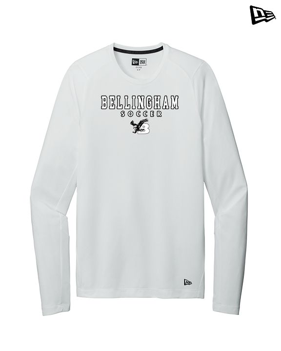 Bellingham HS Girls Soccer Block - New Era Performance Long Sleeve