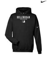 Bellingham HS Girls Soccer Block - Nike Club Fleece Hoodie