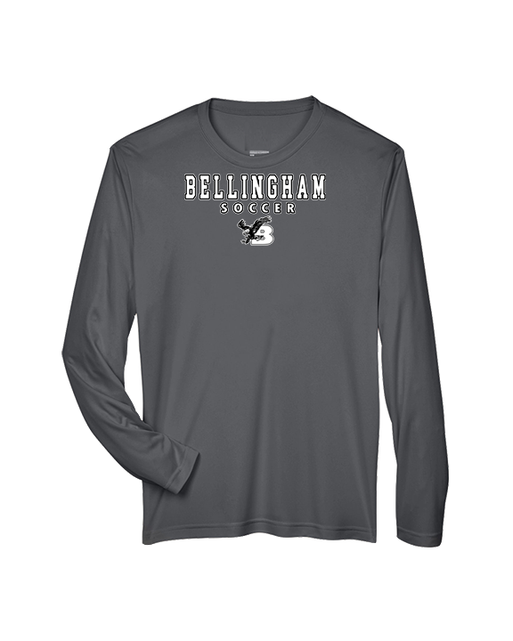 Bellingham HS Girls Soccer Block - Performance Longsleeve