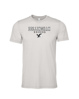 Bellingham HS Girls Soccer Block - Tri-Blend Shirt
