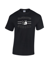 Bellingham HS Girls Soccer Curve - Cotton T-Shirt