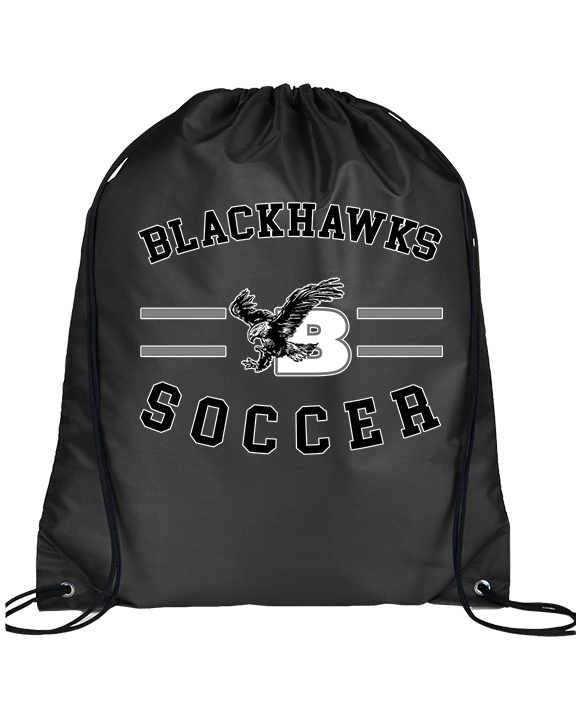 Bellingham HS Girls Soccer Curve - Drawstring Bag