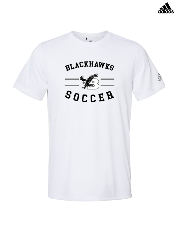 Bellingham HS Girls Soccer Curve - Mens Adidas Performance Shirt