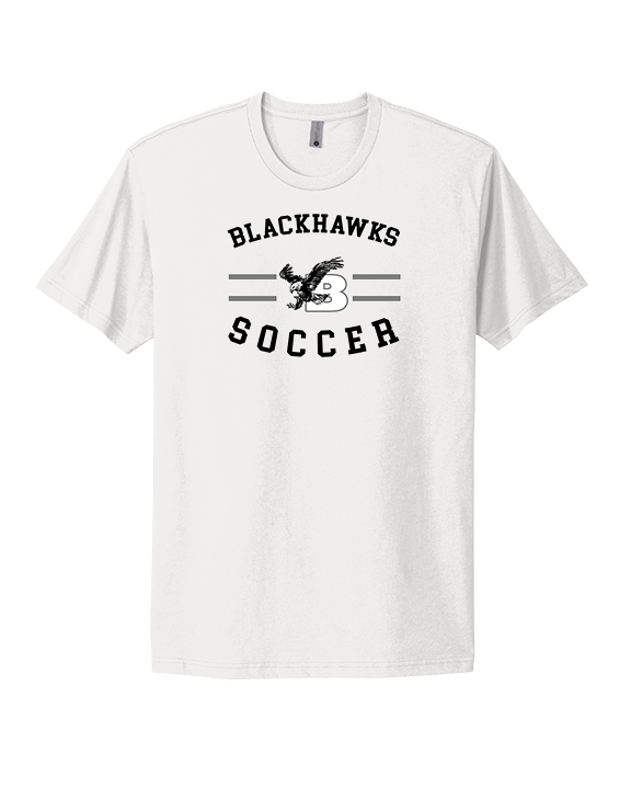 Bellingham HS Girls Soccer Curve - Mens Select Cotton T-Shirt