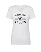Bellingham HS Girls Soccer Curve - Womens Vneck