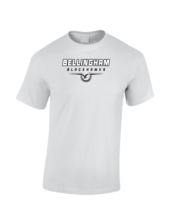 Bellingham HS Girls Soccer Design - Cotton T-Shirt