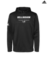 Bellingham HS Girls Soccer Design - Mens Adidas Hoodie