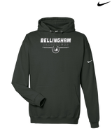 Bellingham HS Girls Soccer Design - Nike Club Fleece Hoodie