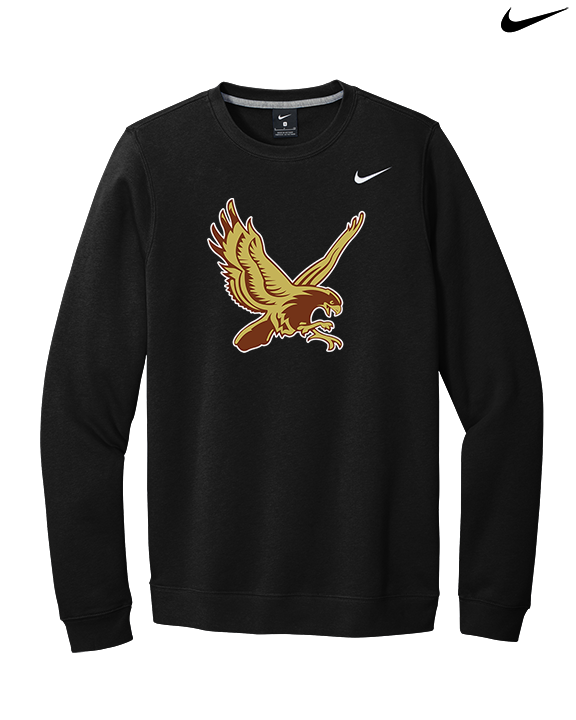 Ben L. Smith HS Boys Basketball Eagle Logo - Mens Nike Crewneck
