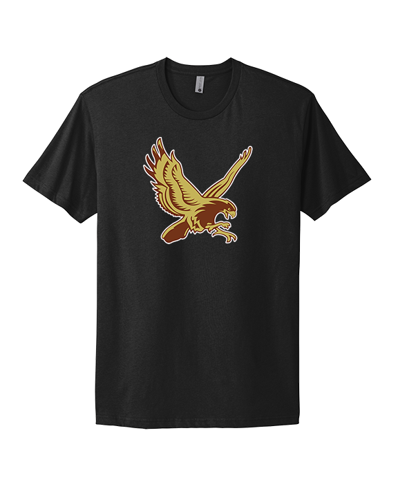 Ben L. Smith HS Boys Basketball Eagle Logo - Mens Select Cotton T-Shirt