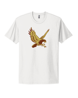 Ben L. Smith HS Boys Basketball Eagle Logo - Mens Select Cotton T-Shirt