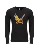 Ben L. Smith HS Boys Basketball Eagle Logo - Tri-Blend Long Sleeve