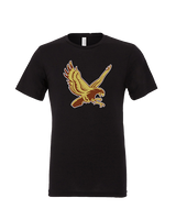 Ben L. Smith HS Boys Basketball Eagle Logo - Tri-Blend Shirt