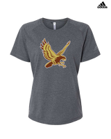 Ben L. Smith HS Boys Basketball Eagle Logo - Womens Adidas Performance Shirt