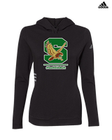 Ben L. Smith HS Boys Basketball Logo - Womens Adidas Hoodie