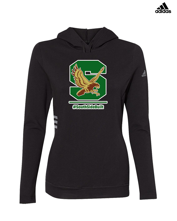 Ben L. Smith HS Boys Basketball Logo - Womens Adidas Hoodie