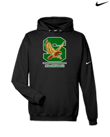Ben L. Smith HS Football Logo - Nike Club Fleece Hoodie