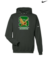 Ben L. Smith HS Football Logo - Nike Club Fleece Hoodie
