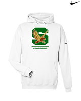Ben L. Smith HS Football Logo - Nike Club Fleece Hoodie