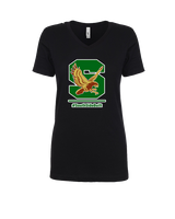 Ben L. Smith HS Football Logo - Womens V-Neck