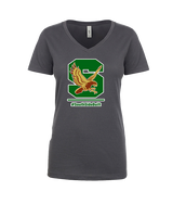 Ben L. Smith HS Football Logo - Womens V-Neck