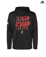 Bennett's Creek Cheer Eat Sleep Cheer - Mens Adidas Hoodie