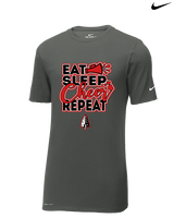 Bennett's Creek Cheer Eat Sleep Cheer - Mens Nike Cotton Poly Tee