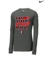 Bennett's Creek Cheer Eat Sleep Cheer - Mens Nike Longsleeve