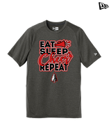 Bennett's Creek Cheer Eat Sleep Cheer - New Era Performance Shirt