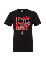 Bennett's Creek Cheer Eat Sleep Cheer - Tri-Blend Shirt