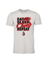 Bennett's Creek Cheer Eat Sleep Cheer - Tri-Blend Shirt