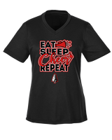 Bennett's Creek Cheer Eat Sleep Cheer - Womens Performance Shirt