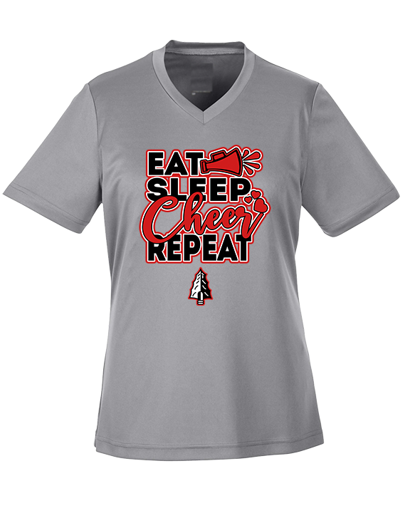 Bennett's Creek Cheer Eat Sleep Cheer - Womens Performance Shirt
