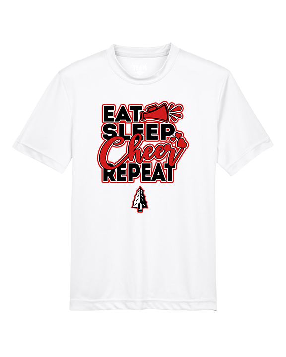Bennett's Creek Cheer Eat Sleep Cheer - Youth Performance Shirt