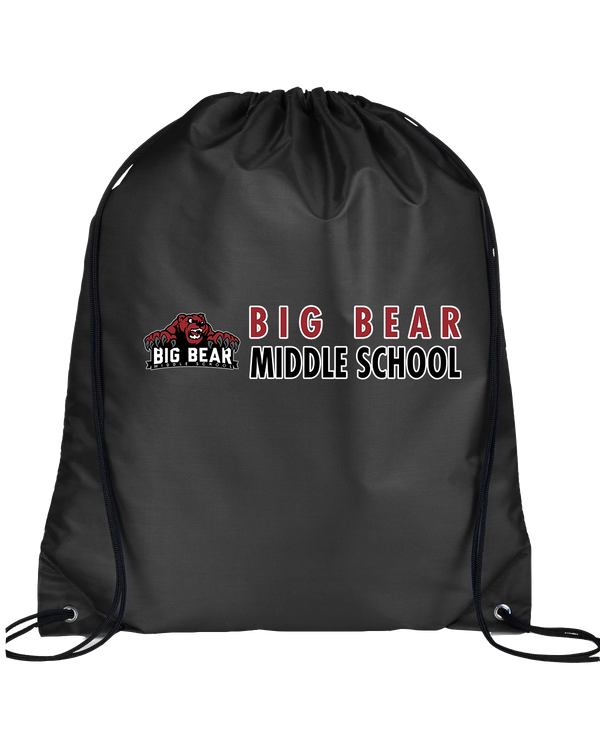 Big Bear Middle School Basic - Drawstring Bag