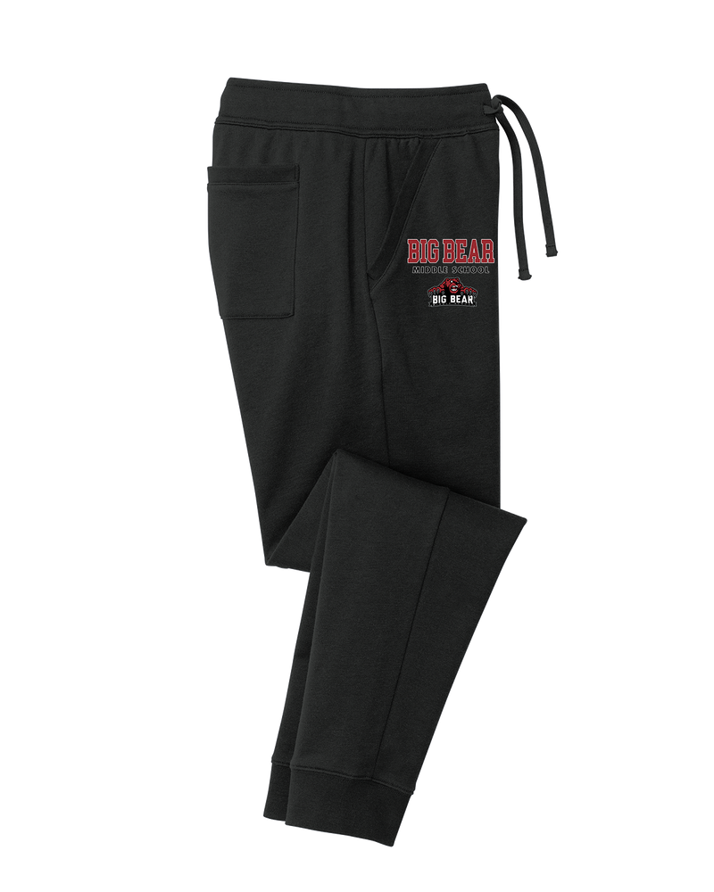 Big Bear Middle School Block - Cotton Joggers
