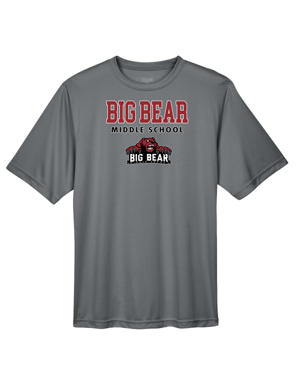 Big Bear Middle School Block - Performance T-Shirt
