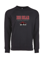 Big Bear Middle School Block - Crewneck Sweatshirt