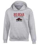 Big Bear Middle School Block - Cotton Hoodie